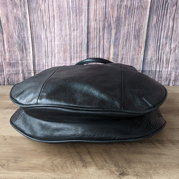 Foley + Corinna Black Hobo Bag with Gold Accents - Picture 7 of 10